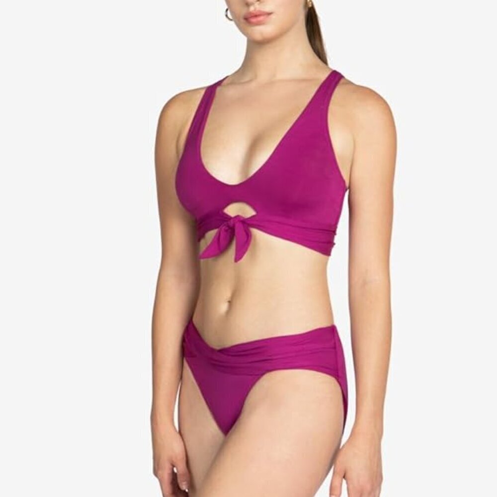 Robin Piccone Ava Over-The-Shoulder Top, New, XS Top Only - Picture 2 of 3